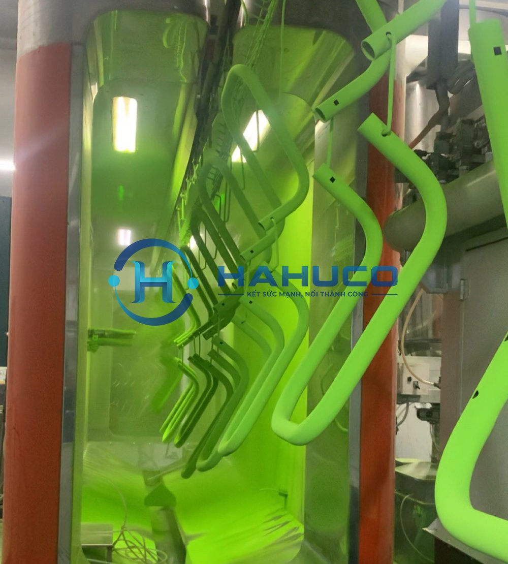 dây chuyền sơn tĩnh điện