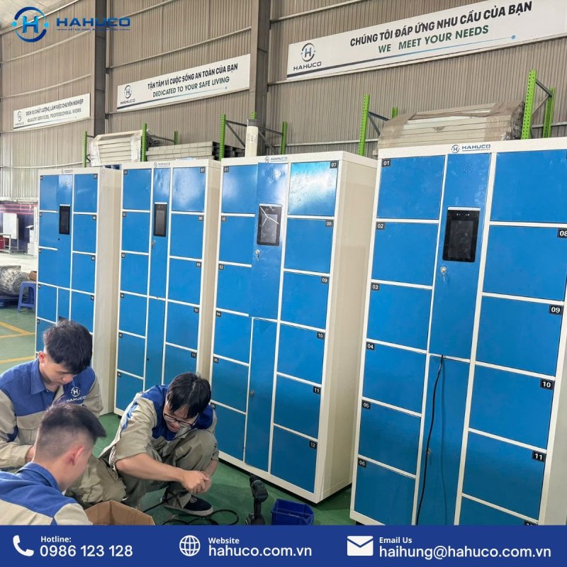 cách hoạt động của tủ Smart Locker