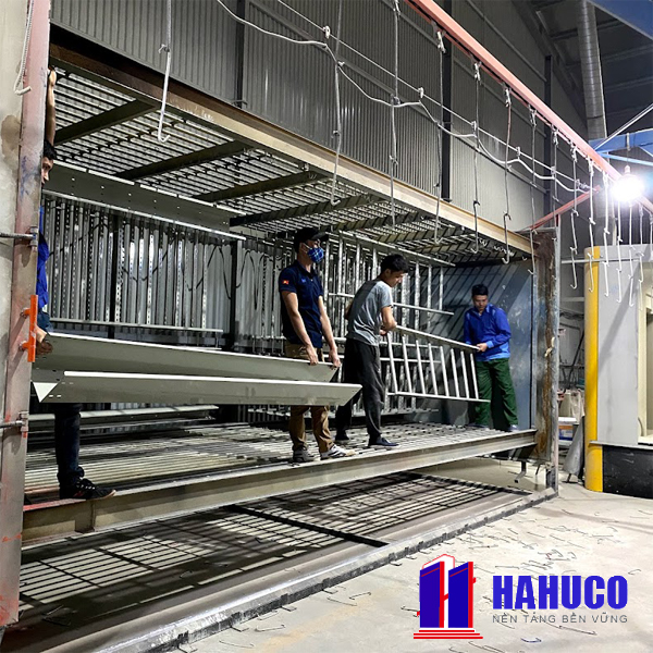 Hahuco cung cấp thang máng cáp điện tại Thái Bình