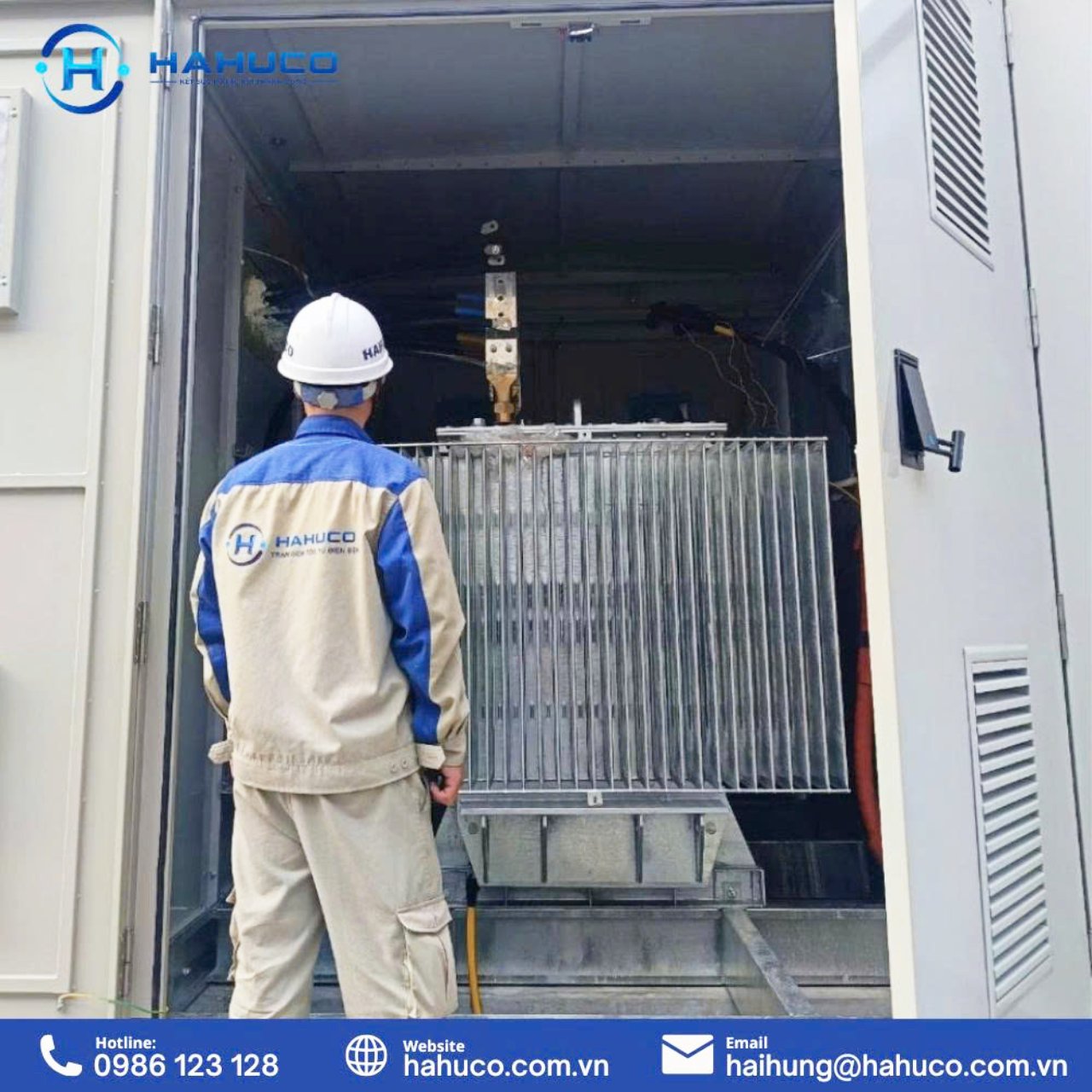 lắp đặt máy biến áp