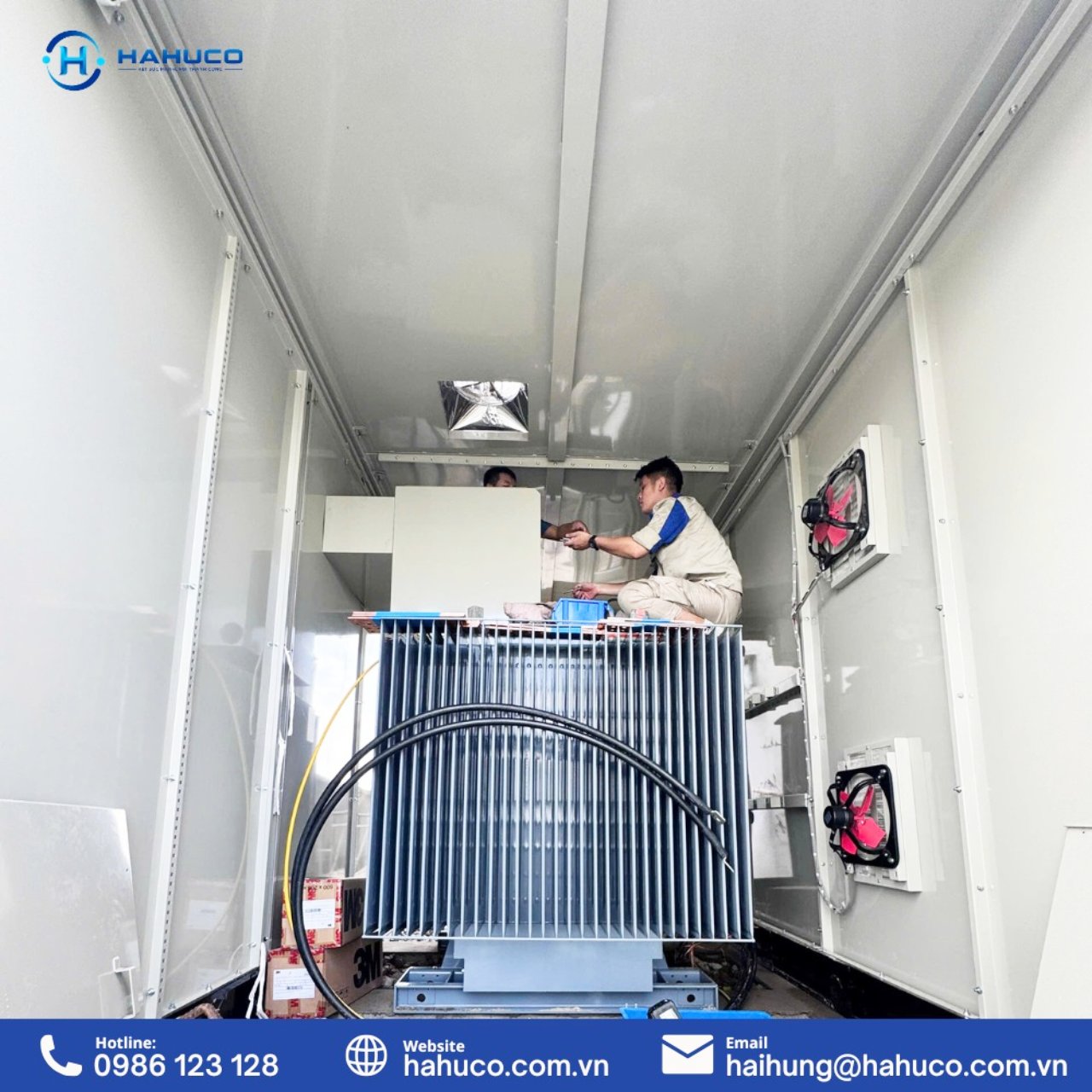 lắp đặt máy biến áp