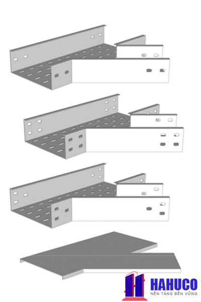 Khay cáp ( Cable Tray) chữ Y 45 độ phải
