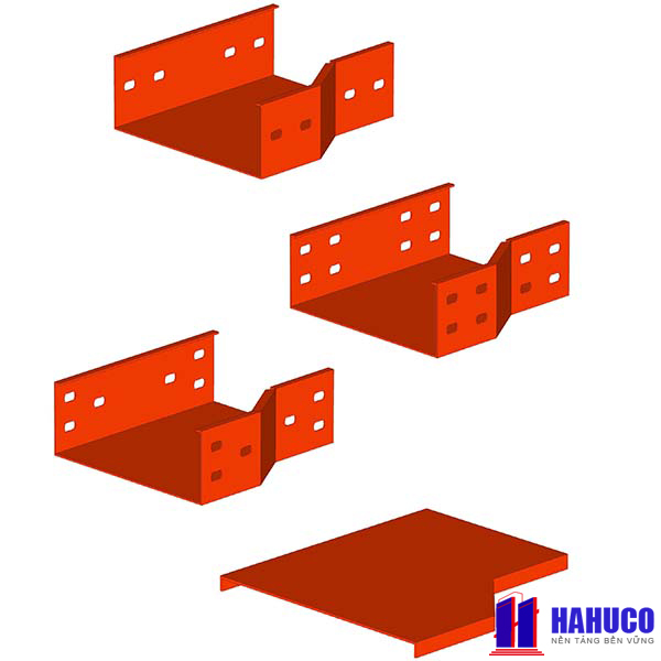 Máng cáp ( Trunking ) nối giảm bên phải