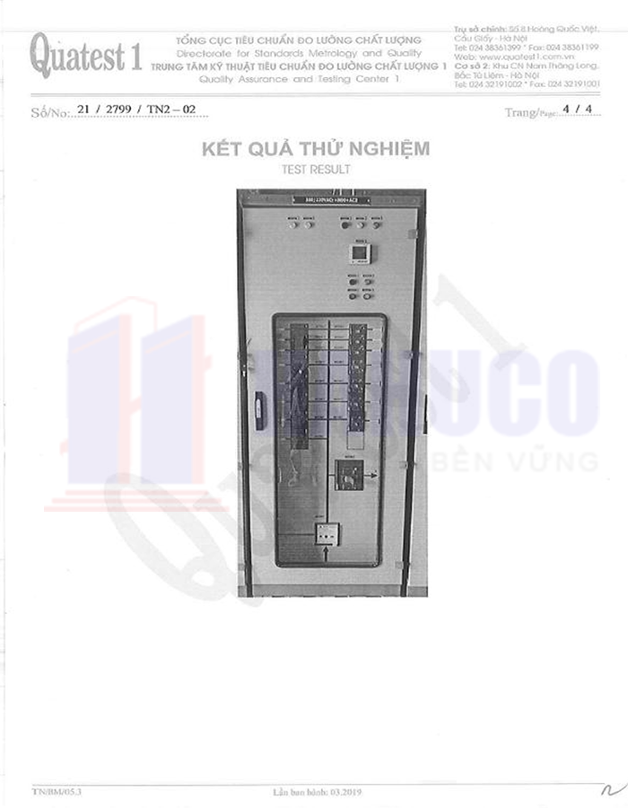 CQ tủ điện phân phối nguồn xoay chiều AC trang 4