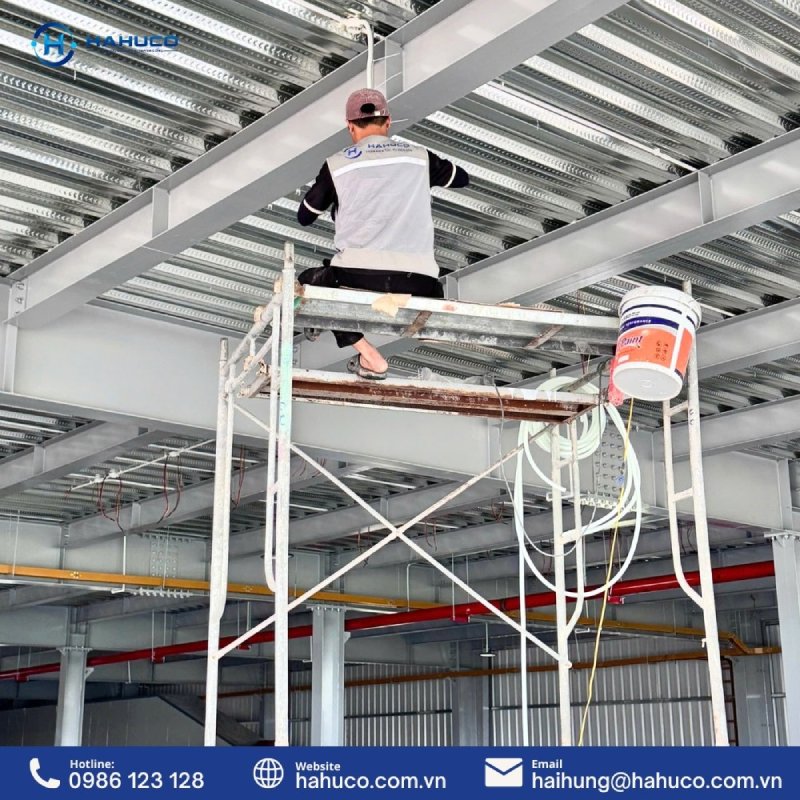 Thang cáp cho nhà máy dệt