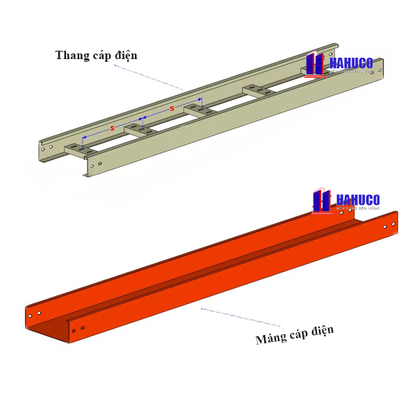 Thang máng cáp điện là gì ? Sự khác nhau giữa thang cáp và máng cáp 1