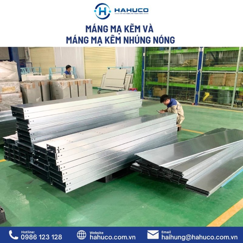 thang máng cáp mạ kẽm nhúng nóng giá rẻ