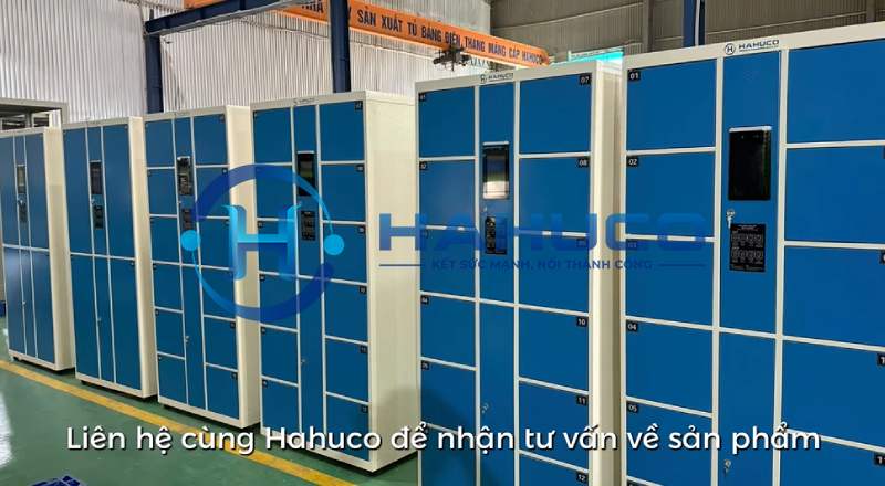Tủ Smart Locker cho trung tâm thương mại 