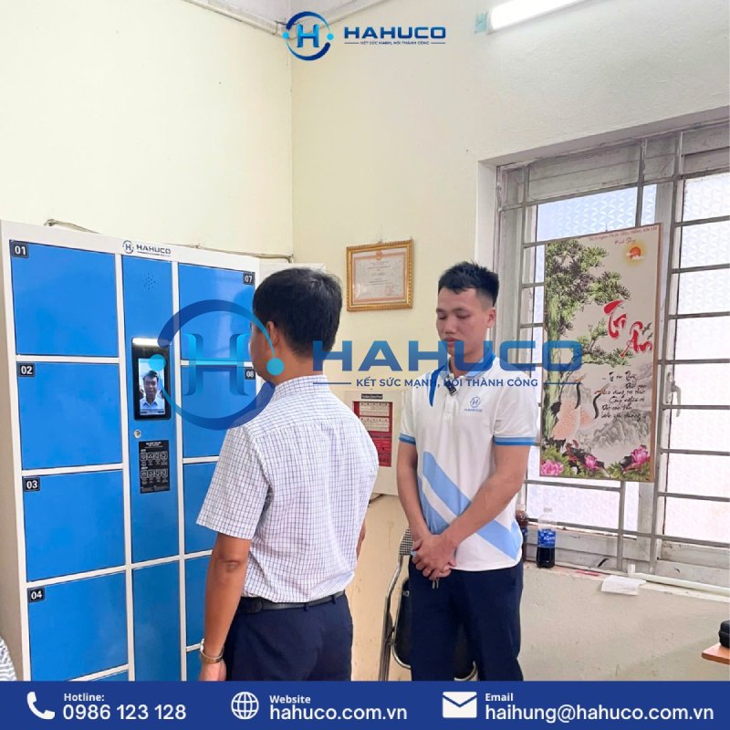 Tủ Smart Locker dành cho trường học