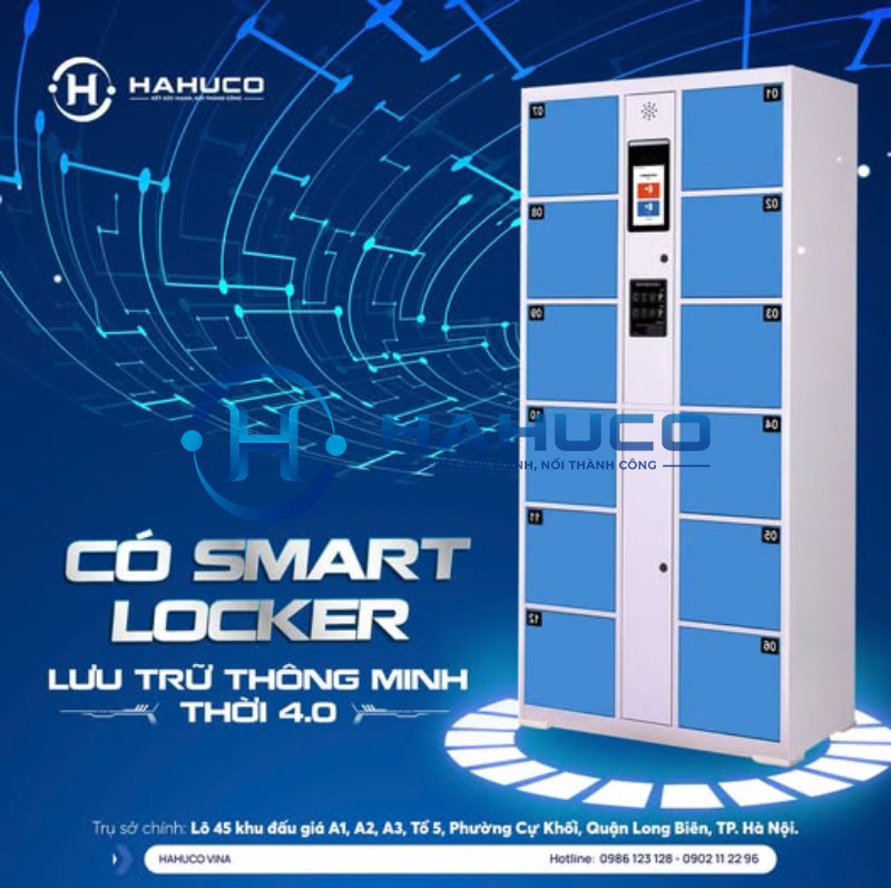 Tủ Smart Locker cho văn phòng