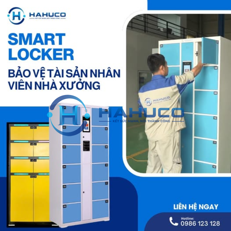 Tủ Smart Locker hiện đại