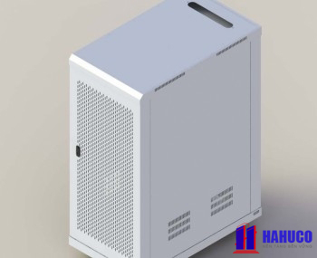 C-Rack 27U-D1000 – runaway commercial door White