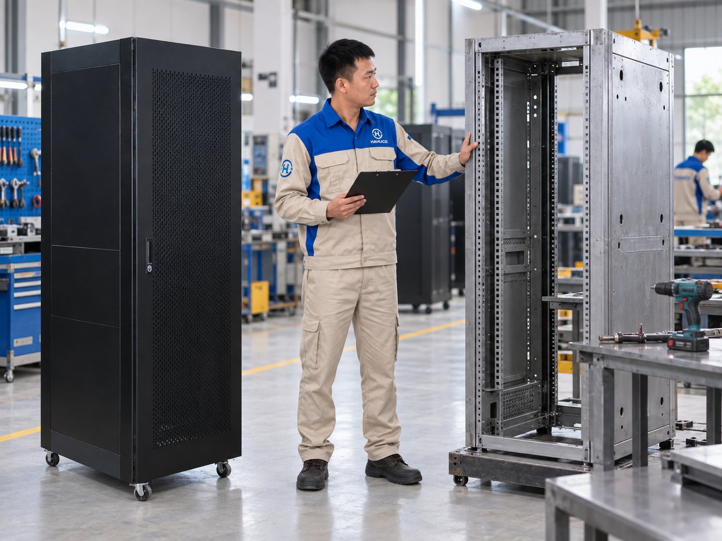 So sánh tủ rack tiêu chuẩn và tủ rack gia công theo yêu cầu