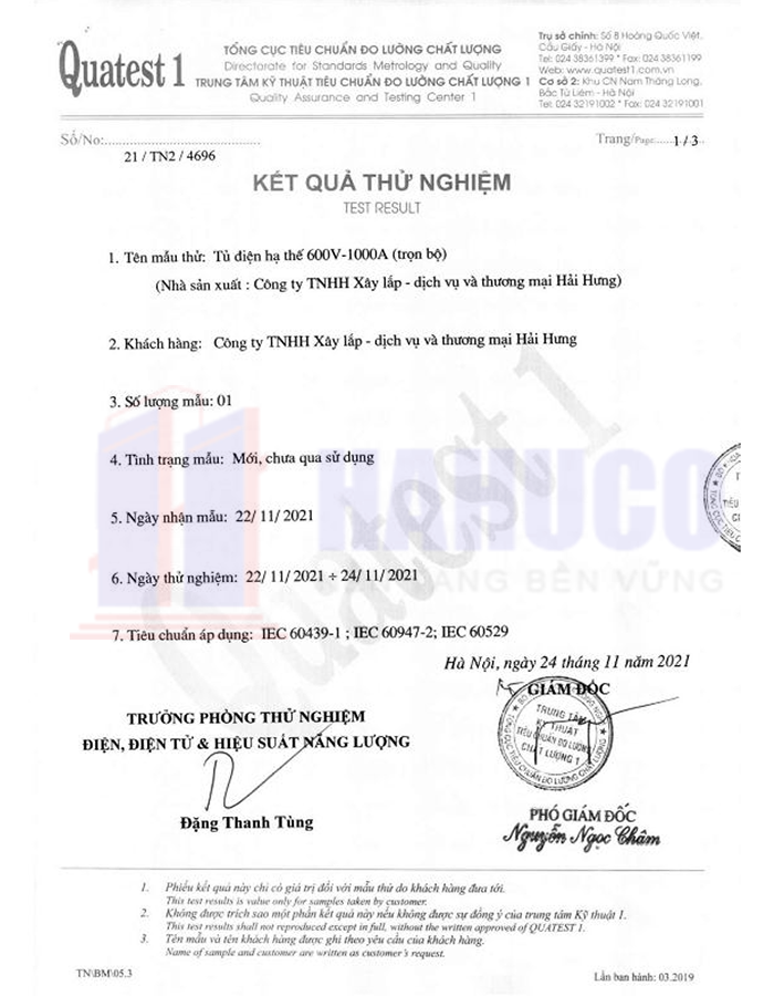 Cq tủ hạ thế trạm biến áp trang 1